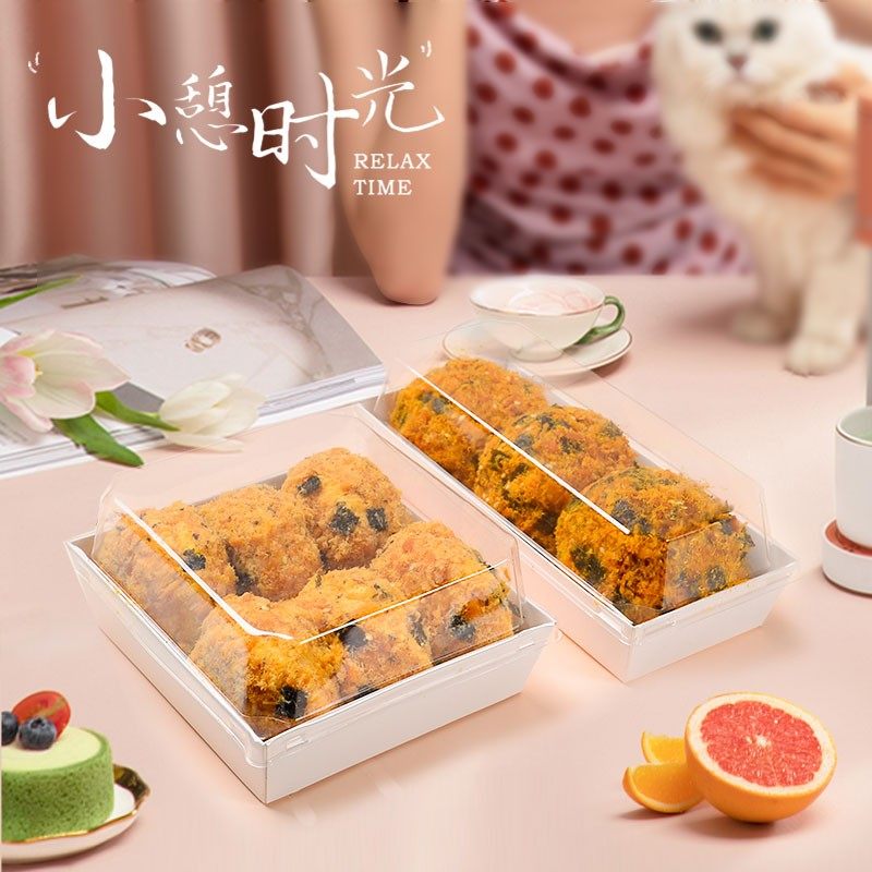 摆摊雪媚娘包装盒毛巾卷三明治泡芙烘培抱抱盒子肉松小贝蛋糕卷,厨房/烹饪用具,点心包装盒/包装袋,淘宝优惠券,粉丝福利购,淘宝优惠卷