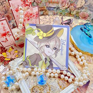 正版日谷第五人格周边守夜人伊塔库亚卡片立牌104星星形吧唧挂件