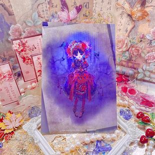 正版日谷子第五人格新真髓特典明信纸片医生杰克调酒师隐士小女孩