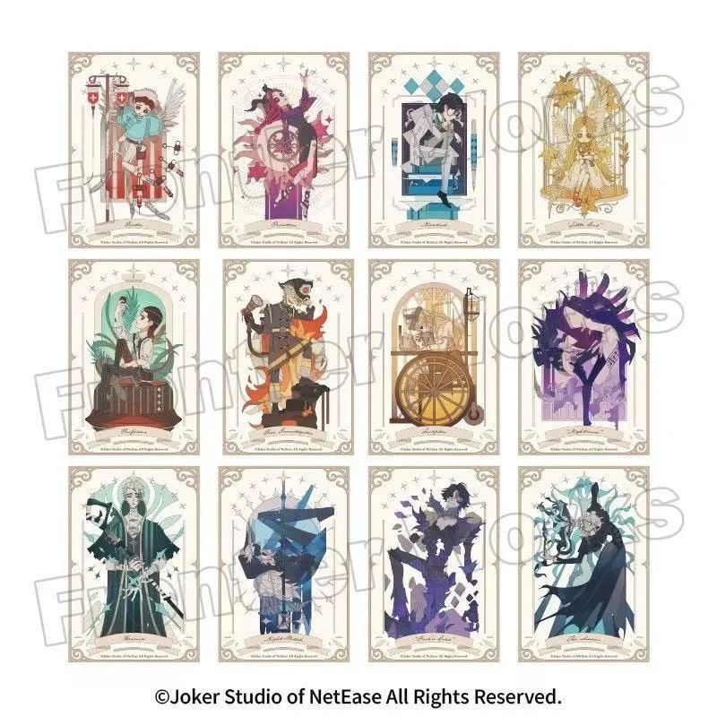 【现货】正版日谷子第五人格周边艺术柄三弹卡片立牌吧唧守夜火灾