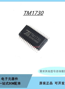 TM1730 LCD数码管显示驱动芯片IC 控制IC SOP28拍前咨询