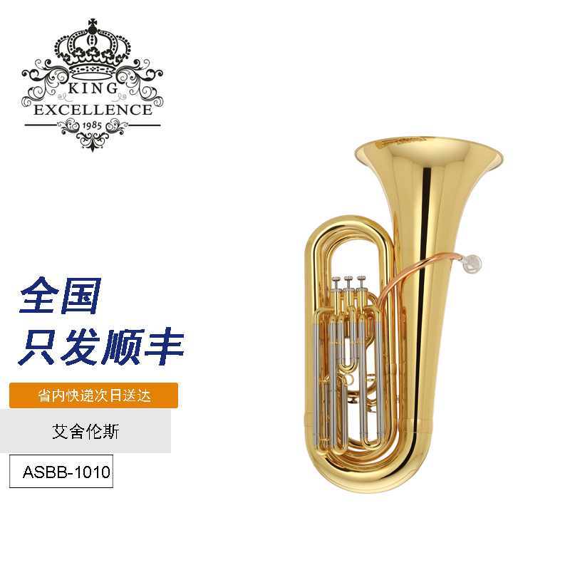 艾舍伦斯专业款降B调儿童抱号大号ASBB-1010乐器初学者考级教学专