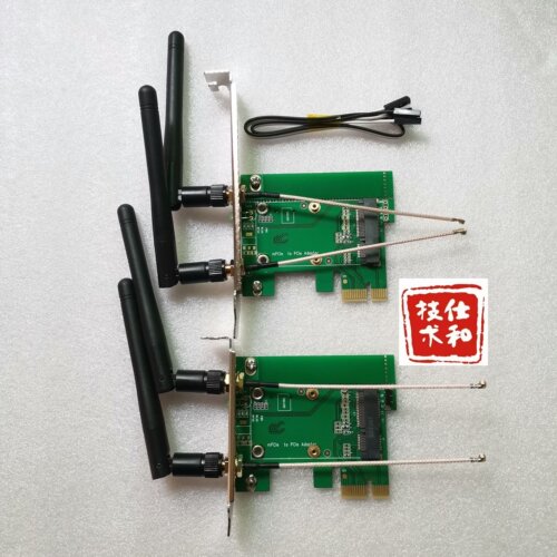 PCIE转miniPCIE转接卡 PCIE转miniPCIE无线网卡 PCIE转4G - 封面