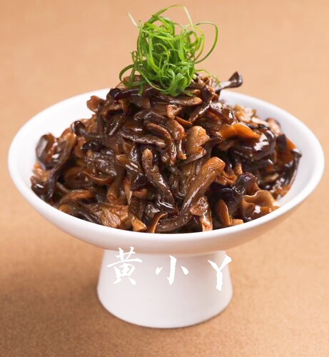 云南特产姬松菇开袋即食酒店