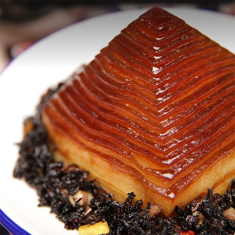 宝塔肉五花肉猪肉类冷冻半成品餐饮杭食材浙菜酒店特色菜加热蒸