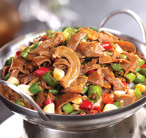 湘菜食材 调理半成品 冷冻干锅口味黄牛杂