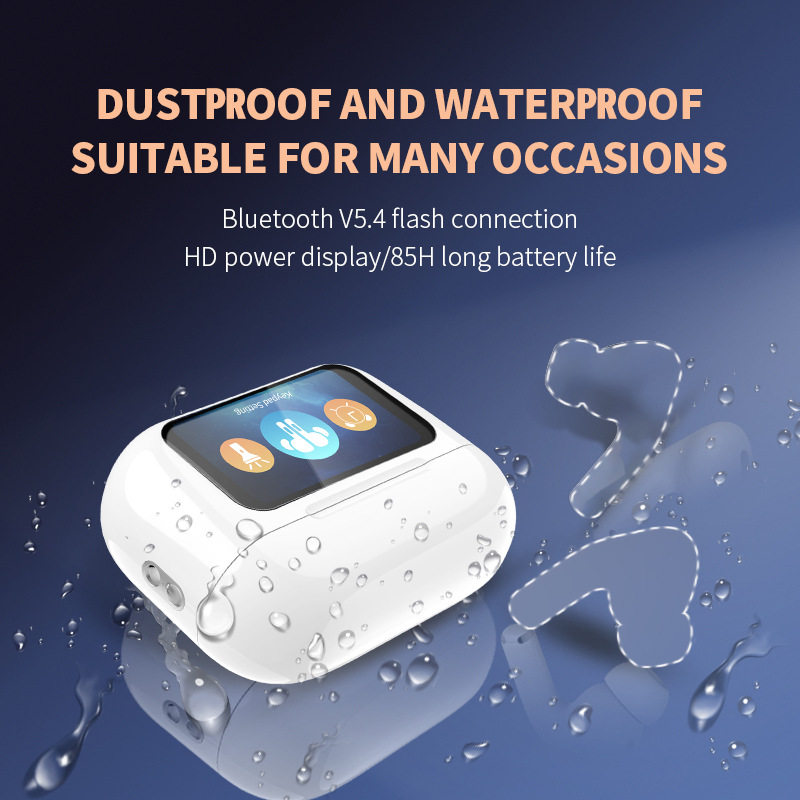 跨境带屏蓝牙耳机A9pro/A11pro/A12pro/A18pro/爆款降噪蓝牙耳机