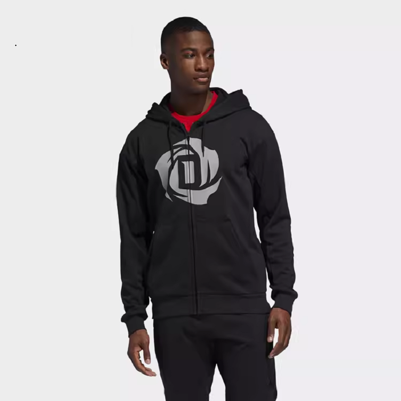 罗斯logo透气保暖开身夹克外套