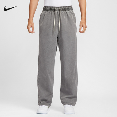 Nike耐克男裤德文布克篮球运动长裤复古做旧宽松直筒裤IF1551-010