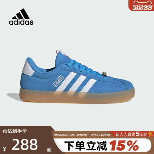adidas阿迪达斯女鞋VL COURT 3.0运动休闲板鞋潮「T头鞋」ID9074