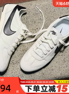 NIKE耐克女鞋薄底复古跑鞋SPRINT SISTER黑白色运动鞋IB7102-100