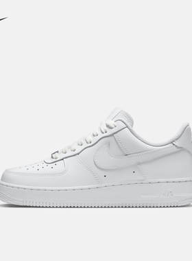NIKE耐克男鞋女鞋AIR FORCE 1 AF1纯白色空军一号板鞋DD8959-100