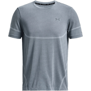 安德玛UA秋RUSH Seamless男子健身速干运动上衣短袖T恤1376781