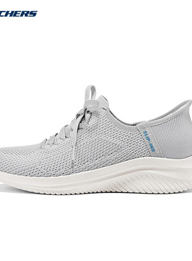 Skechers斯凯奇女子透气轻盈闪穿运动鞋休闲健步鞋 150457/LTGY
