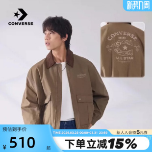 Converse匡威马年起飞系列新年刺绣翻领夹克男外套 GC5 MCJ394