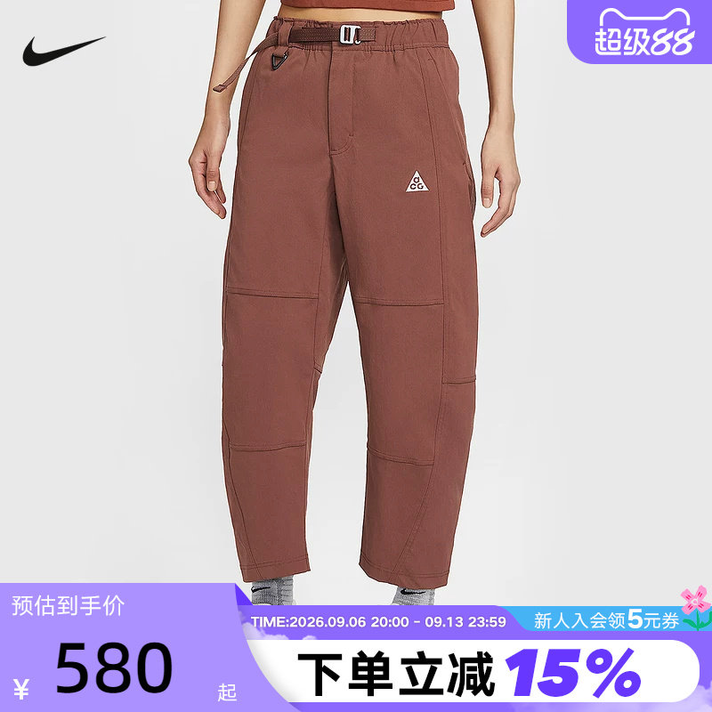 NIKE耐克女裤子秋冬新款ACG户外运动裤工装裤梭织长裤HJ0244-218图片