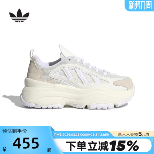 adidas阿迪达斯三叶草厚底老爹鞋 KJ7307 2026夏女OZGAIA显高运动鞋