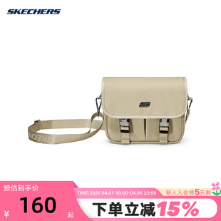 SKECHERS 2024秋中性单肩斜背包 L324U093 03EK 新品