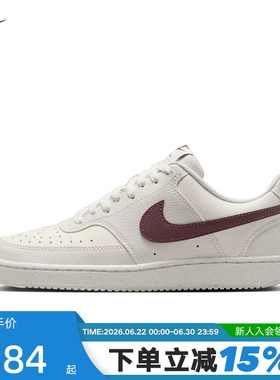 Nike耐克女鞋夏新款COURT运动鞋低帮复古百搭休闲板鞋DH3158-012
