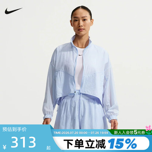 耐克Oversize风轻盈不易撕裂夹克