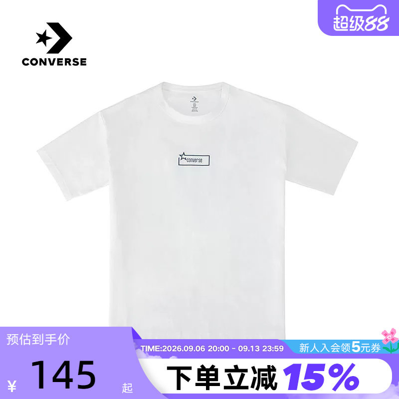 Converse匡威2026夏男士运动短袖亲肤透气圆领T恤衫 MCJ785-W70