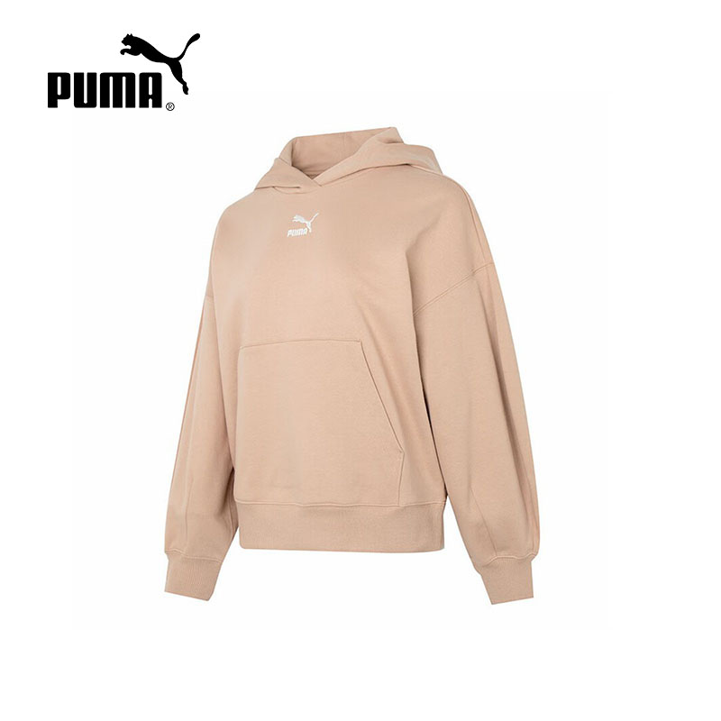 Puma彪马女款卫衣2024年春新款时尚运动休闲针织套头衫673576-89