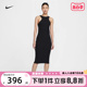 无袖 NIKE耐克2024春夏新款 010 背心连衣裙FN3680 女子裙子罗纹修身