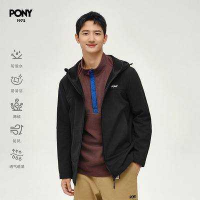 波尼三防石墨烯夹克秋冬新印花