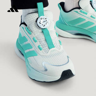 adidas阿迪达斯「LIGHTDART 闪电镖」2026春男大童跑步鞋 KK0331