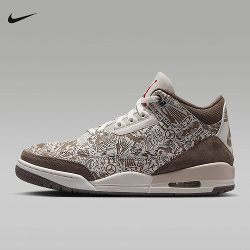 Jordan耐克男鞋AJ 3 RETRO 