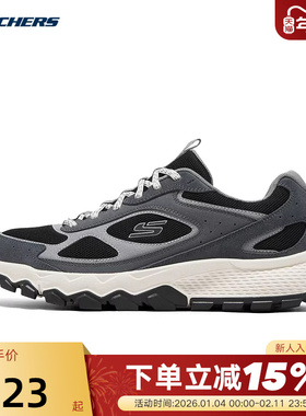 斯凯奇男鞋春复古休闲鞋缓震回弹厚底耐磨运动鞋237631/GYBK