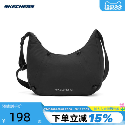 Skechers斯凯奇26夏新款男女包舒适运动系列单肩斜挎包 P226U021