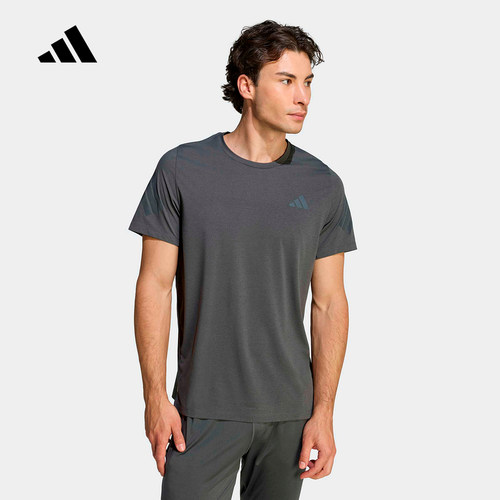 adidas阿迪达斯ADI365速干跑步运动半袖2026夏男短袖T恤 KS5039