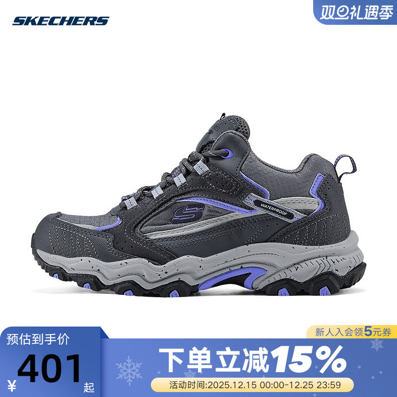 Skechers斯凯奇秋冬轻质缓震运动鞋女中帮户外徒步鞋180212C/CCPR