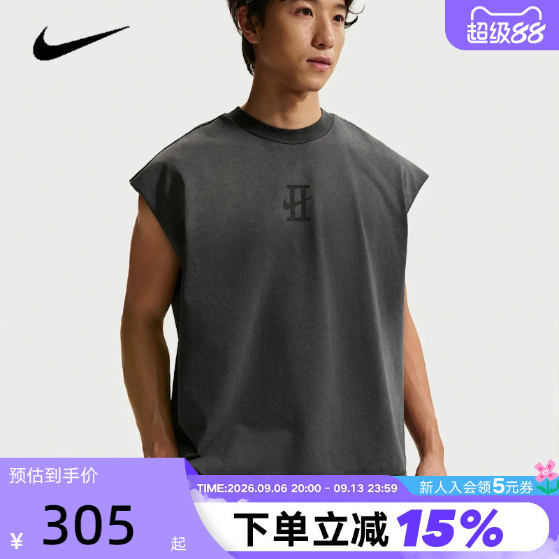 NIKE耐克夏季新款男子背心德文&middot;布克运动篮球无袖T恤 IF1569-010