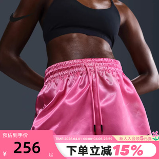 粉色运动裤 NIKE耐克阿贾AJA女子宽松篮球短裤 夏季 新款 684 HM8081
