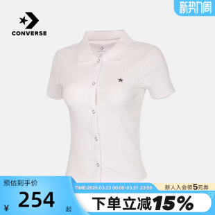 Converse WCJ774 新品 T恤 001 2026夏女短袖 匡威