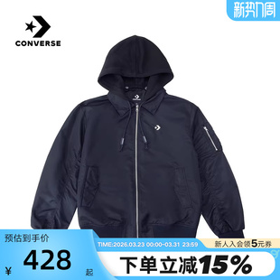 Converse匡威2026春男女休闲外套宽松舒适运动夹克 GHM MCJ414