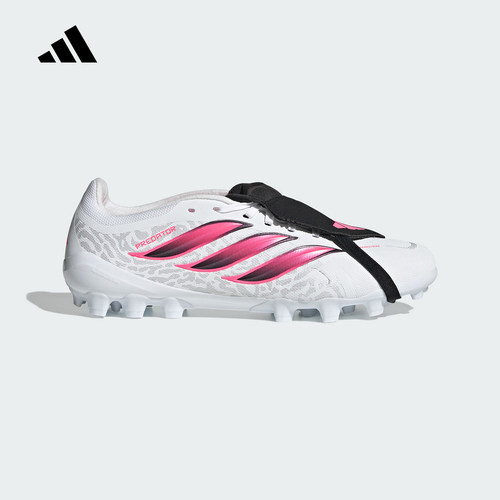 阿迪达斯Predator League翻折鞋舌人造草皮定制短钉足球鞋 IH7167