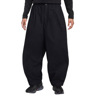 NIKE耐克男裤子梭织宽松运动阔腿裤廓形灯笼裤工装长裤HJ1974-010