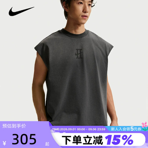 NIKE耐克夏季新款男子背心德文·布克运动篮球无袖T恤 IF1569-010
