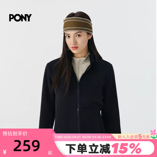 253W2KJ47BK PONY1972波尼轻户外系列女子运动夹克轻便休闲外套