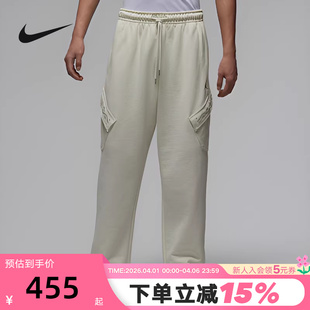 宽松直筒裤 Jordan耐克男裤 马年限定新年款 CNY薄绒长裤 090 IQ3952