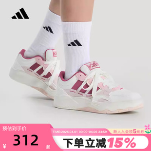 SHUFFLE运动休闲鞋 KH9028 2026春女LITE adidas阿迪达斯缓震板鞋