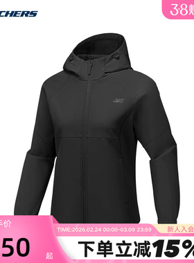 SKECHERS斯凯奇女子运动健身夹克外套P425W184/0018