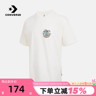 MCJ645 W2Y 休闲宽松舒适圆领T恤 Converse匡威秋男子运动短袖