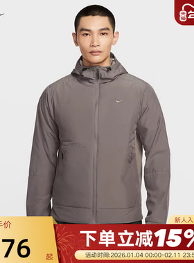 Nike耐克棉服男冬新款THERMA-FIT保暖连帽棉衣夹克外套FB7545-289