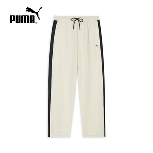 PUMA彪马夏季新款MUSINSA联名T7女裤休闲运动裤针织长裤638016-87