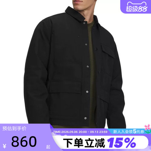 UA安德玛Expanse Utility男子运动休闲梭织夹棉外套 6000882-001