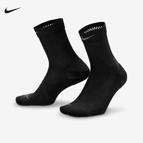 NIKE耐克速干运动短袜1双装春季缓震跑步支撑男女袜子IF2508-010